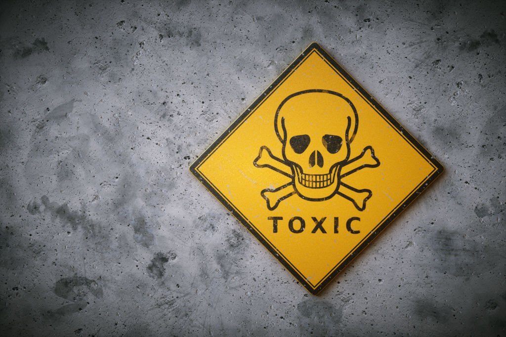 Dangerous Toxic sign